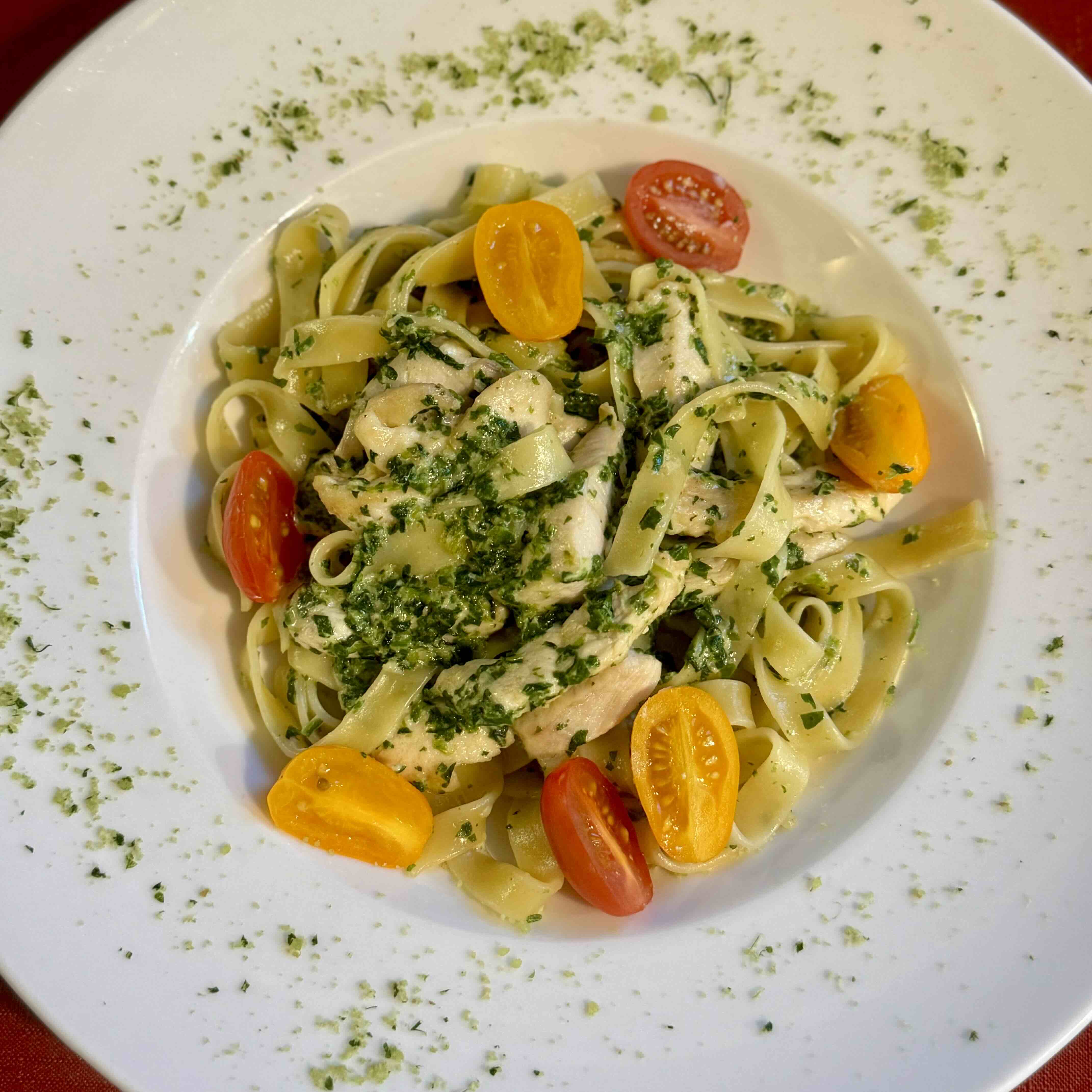 Tagliatelle z kurczakiem